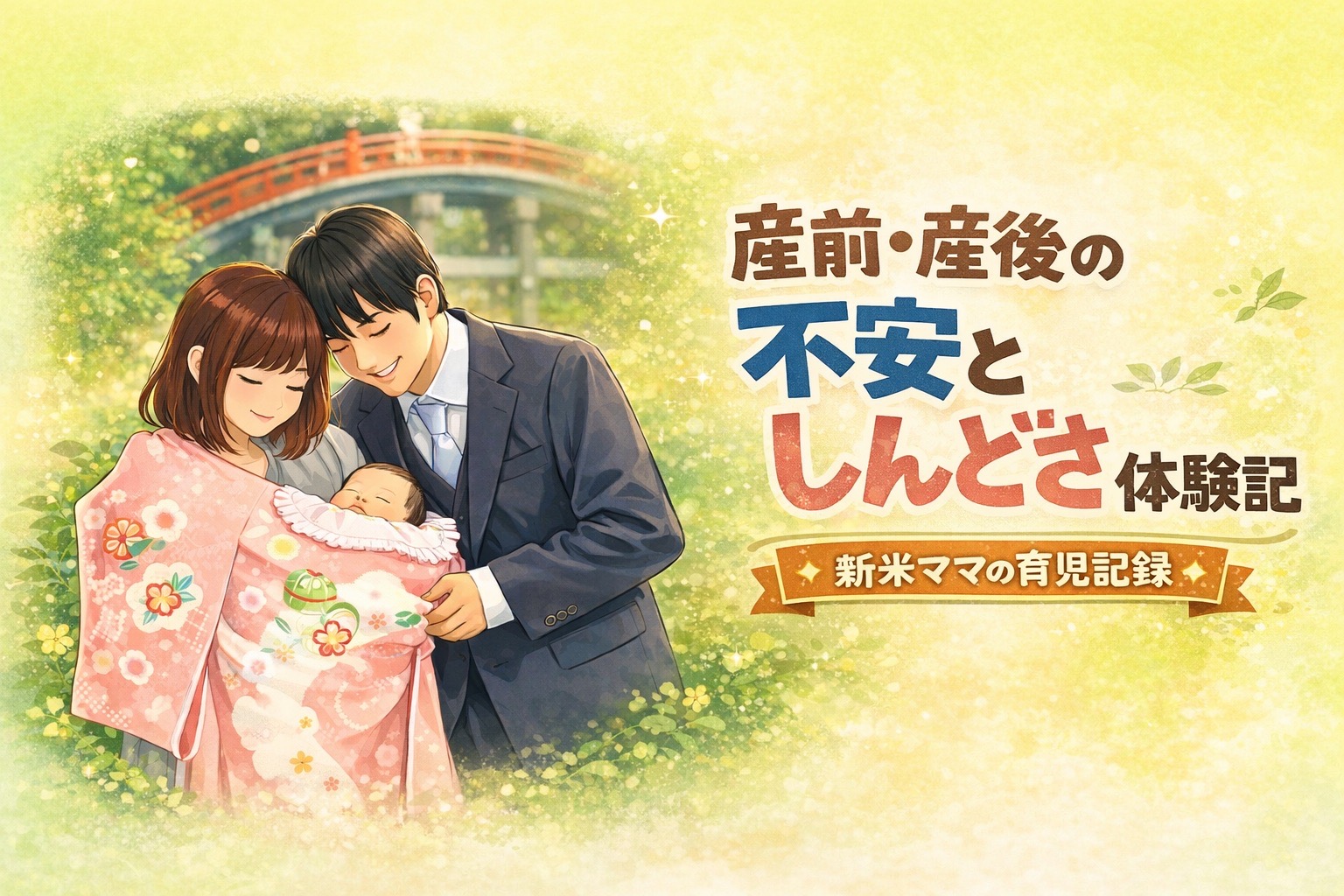 産前・産後の不安としんどさ体験記｜新米ママの育児記録